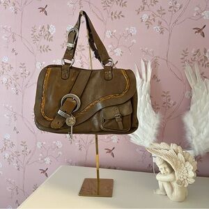 Dior Double Gaucho Saddle Bag